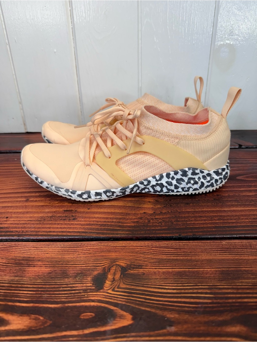Adidas Stella McCartney CrazyTrain Pro Apricot Sneakers Women’s 10.5